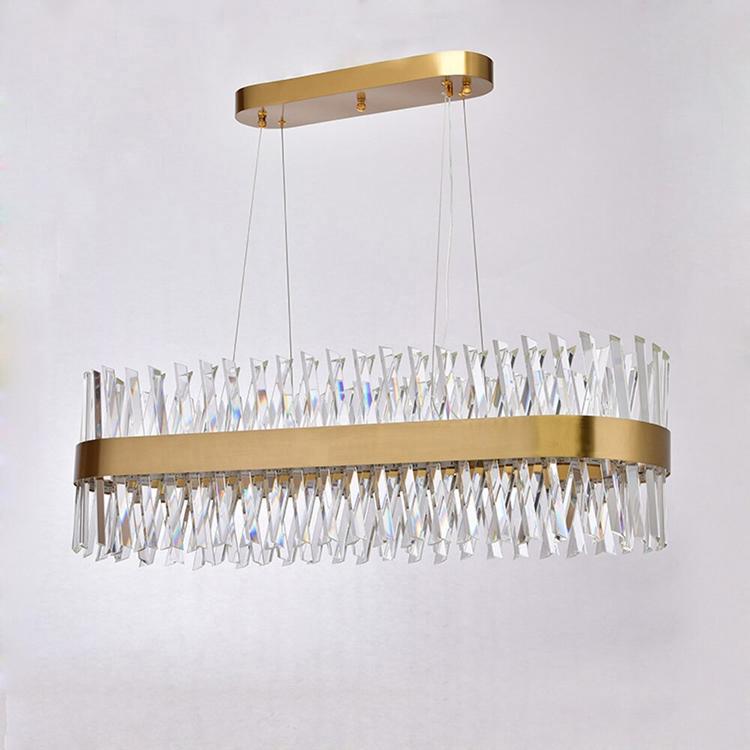 Arsenit Oval Crystal Chandelier