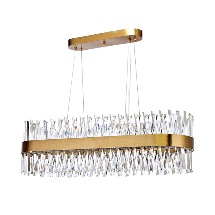 Arsenit Oval Crystal Chandelier