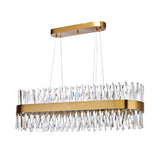 Arsenit Oval Crystal Chandelier