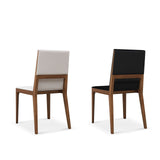 Bellini Modern Living Adeline Dining Chair Black (Set of 2) Adeline BLK