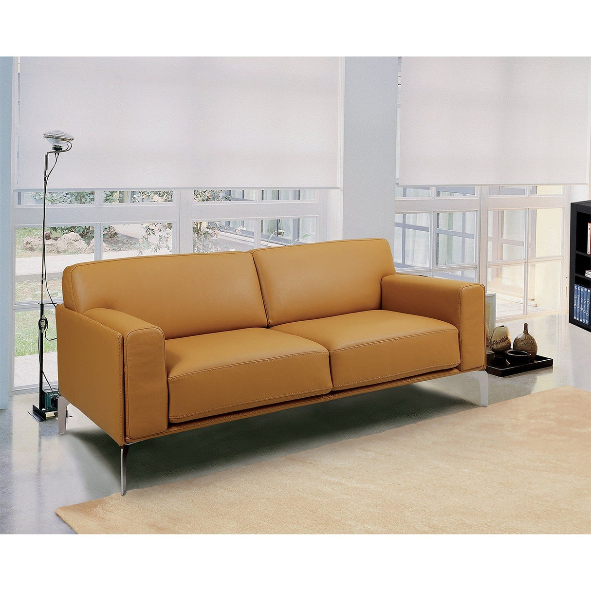 Bellini Modern Living Alessia Sofa Cuoio Alessia S CUO