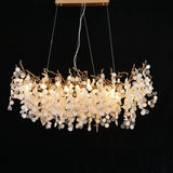 Zosit American Creative Brass Branch Chandelier, Modern Ceiling Lighting Chandelier for Living Room