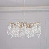 Zosit American Creative Brass Branch Chandelier, Modern Ceiling Lighting Chandelier for Living Room