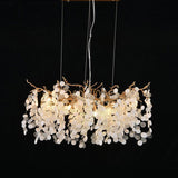 Zosit American Creative Brass Branch Chandelier, Modern Ceiling Lighting Chandelier for Living Room