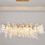 Zosit American Creative Brass Branch Chandelier, Modern Ceiling Lighting Chandelier for Living Room