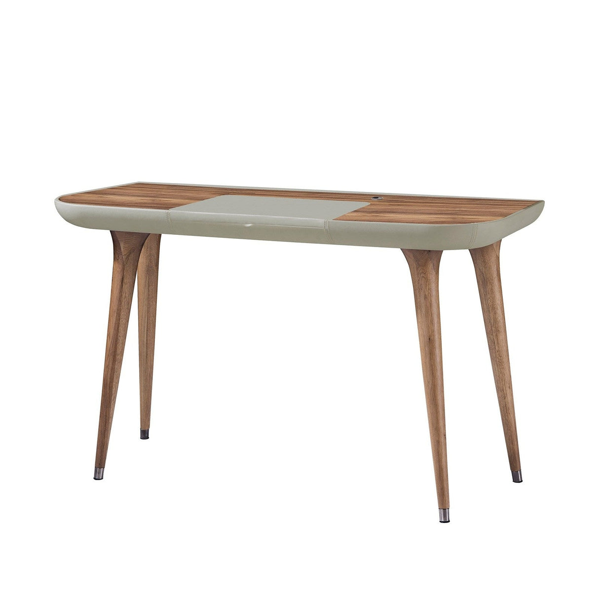 Bellini Modern Living Arrow Desk Walnut Arrow Desk