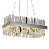 Arsenit Rectangular Crystal Chandelier