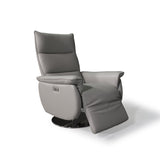 Bellini Modern Living Aston Recliner Chair Grey CAT 50. COL 50865 Aston GRY