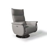 Bellini Modern Living Aston Recliner Chair Grey CAT 50. COL 50865 Aston GRY