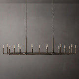 THADDEUK Forged Linear Chandelier 96"