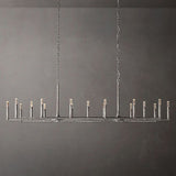 THADDEUK Forged Linear Chandelier 96"