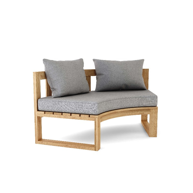 Anderson Teak Circular Modular Deep Seating Bench BH-808C