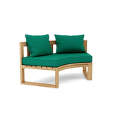 Anderson Teak 4 Piece Circular Modular deep Seating Set-814-7