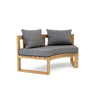 Anderson Teak 4 Piece Circular Modular deep Seating Set-814-7