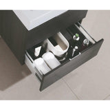 KubeBath Bliss Single Wall Mount Modern Bathroom Vanity