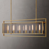 Becklola Rectangular Chandelier 54"