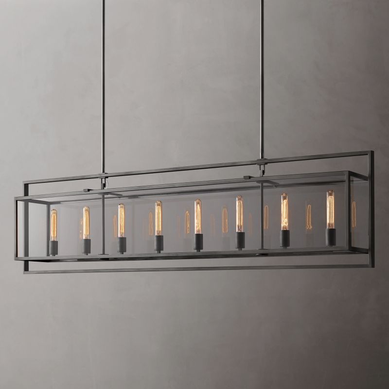 Becklola Rectangular Chandelier 72"