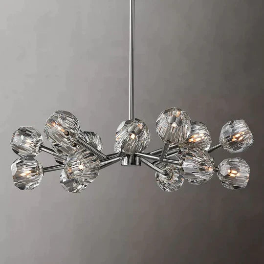 Moderm Luxury Balle Crystal Ball Round Chandelier 36"