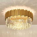 Bourbons Flush Mount Chandelier