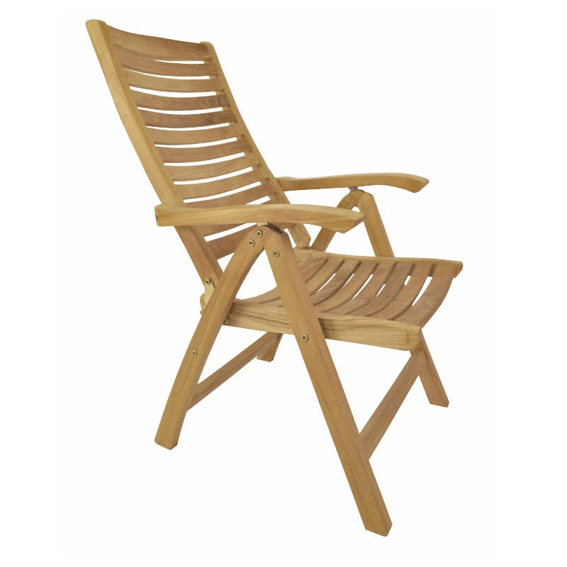 Anderson Teak Carina 5-Position Highback Reclining Armchair CHR-118