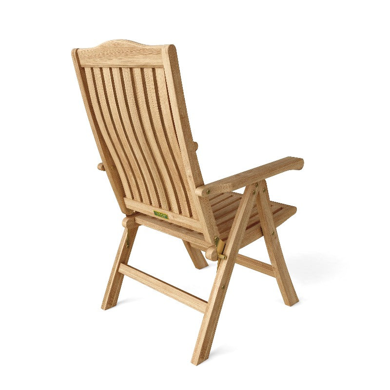 Anderson Teak Katana 5-Position Reclining Folding Armchair CHR-120