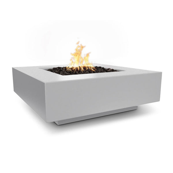 The Outdoor Plus Cabo Square Fire Pit | Stainless Steel