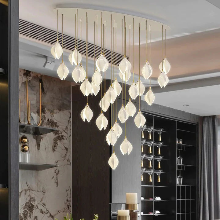 Luxuri Bloom Ceramic Chandelier