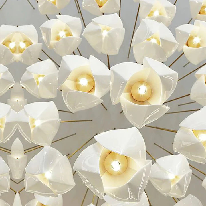 Luxuri Bloom Ceramic Chandelier