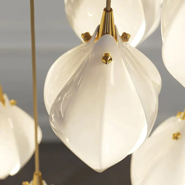 Luxuri Bloom Ceramic Chandelier