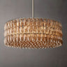 CHIARE  Glass Tiered Round Chandelier D 47“