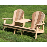 Creekvine Designs Cedar Adirondack Settee