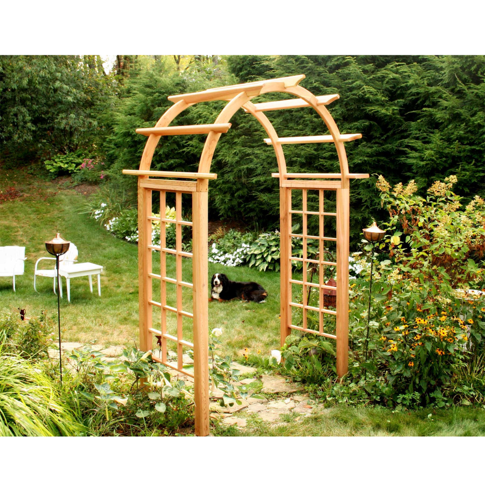 Creekvine Designs Cedar Arched Arbor