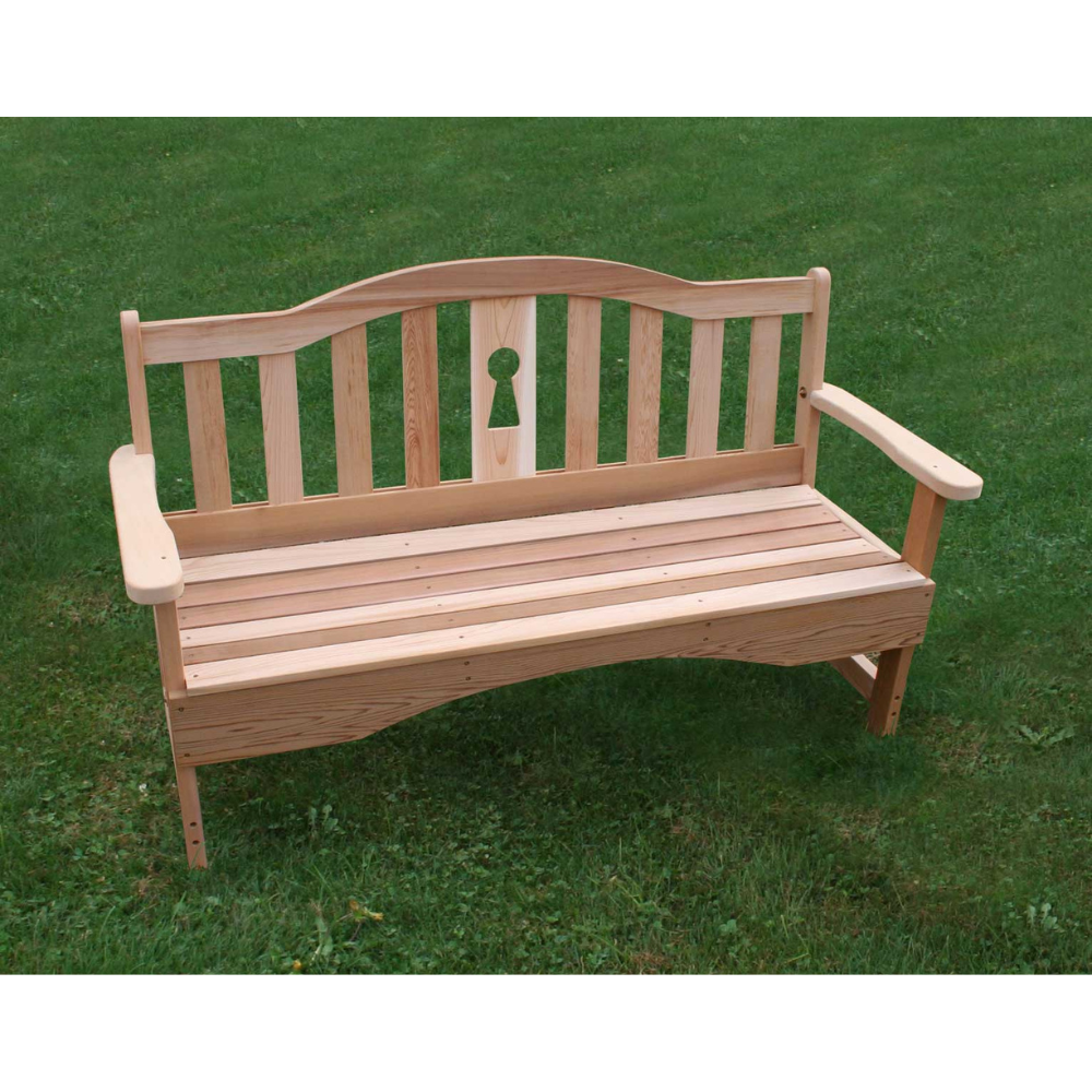 Creekvine Designs Cedar Keyway Garden Bench