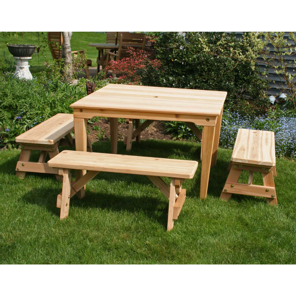 Creekvine Designs Cedar Social Dining Set