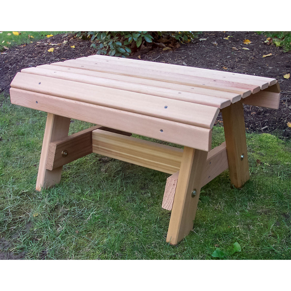 Creekvine Designs Red Cedar Twin Ponds End Table