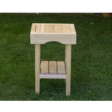 Creekvine Designs Treated Pine Square End Table