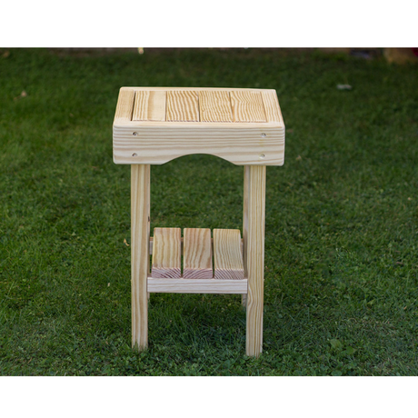 Creekvine Designs Treated Pine Square End Table