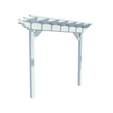 Creekvine Designs Vinyl Monterrey Pergola