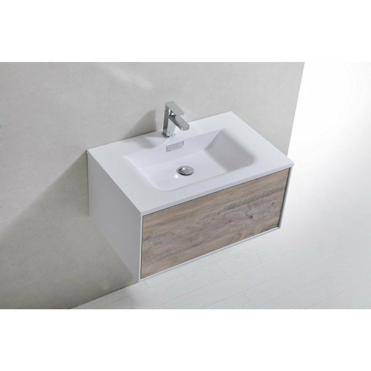 KubeBath Divario Wall Mount Modern Bathroom Vanity