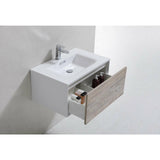 KubeBath Divario Wall Mount Modern Bathroom Vanity