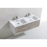 KubeBath Divario Wall Mount Modern Bathroom Vanity