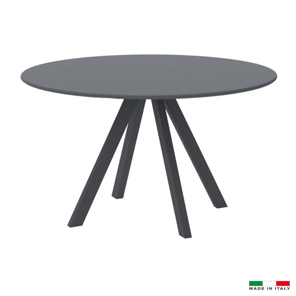 Bellini Modern Living Dasy Round Dining Table Grey Dasy RD DT 51 GRY