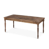 Park Hill Collection Rustic Farmhouse Style Kitchen Wood Dining Table EFC00991