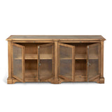 Park Hill Collection Urban Living Aged Zinc Top Whiskey Cabinet EFC06096