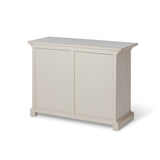 Park Hill Collections Southern Classic Adeline Wood Console with Glass Doors Cabinet EFC20133