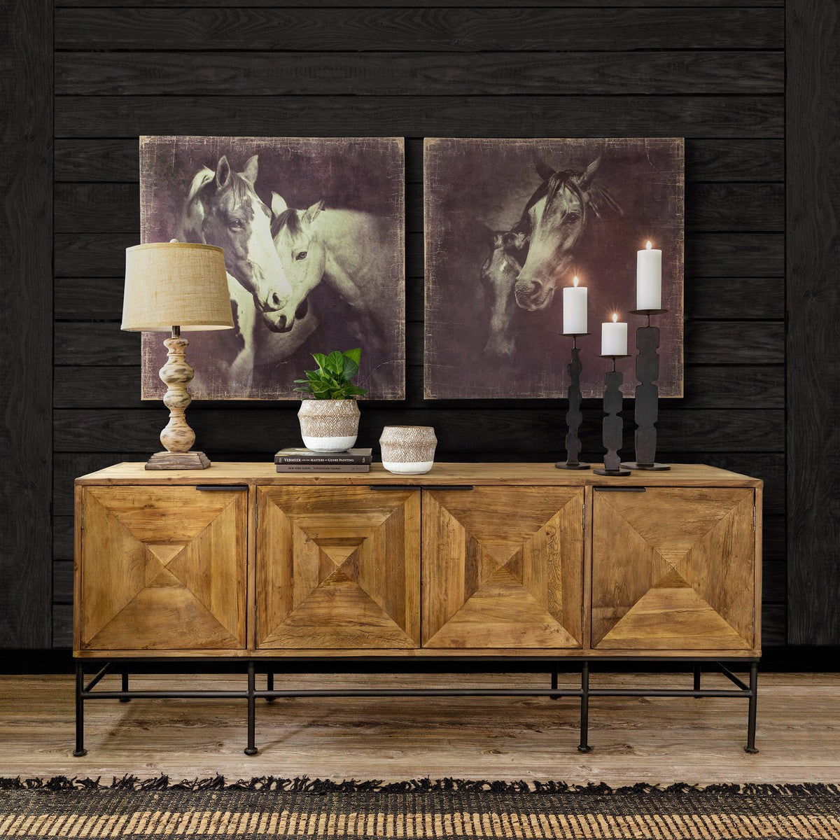 Park Hill Collections Lodge Bryce Entertainment Console EFC20146