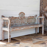 Park Hill Collections La Boheme Aged Painted Bench EFS81954