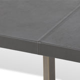 Park Hill Collection Dalton Leather Top Dining Table EFT26320