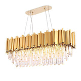 Elyan Oval Crystal Chandelier