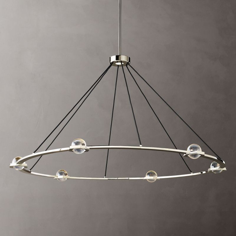 Eclate Round Chandelier 60"